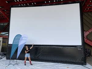 airframe - the new open air cinema screen